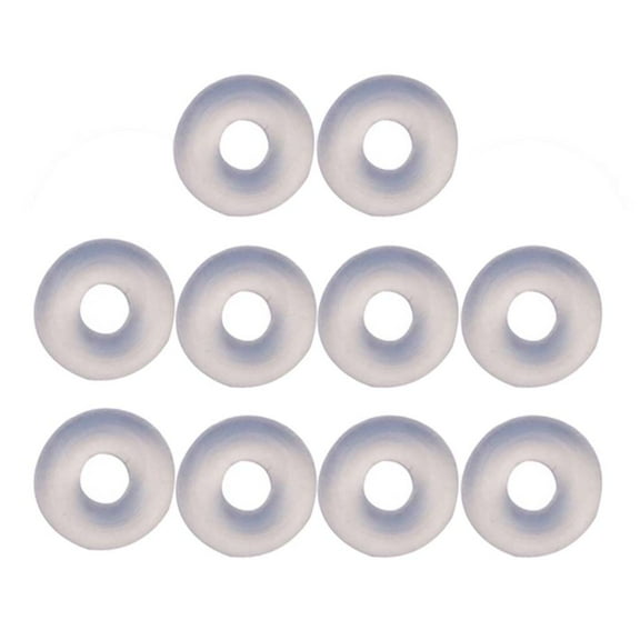 10 Pcs Anti-hyperplasia Piercing Healing Discs Silicone Fixing Lip Earrings Piercing Accessories