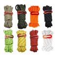 thumbnail image 2 of GLFILL 4pcs 4m 4MM Camping Reflective Guyline Tent Rope Runners Guy Line Cord Paracords orange red, 2 of 8