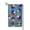 Square, variant on Filipino Flag Stars Sun Pattern Garden Flag Vertical Double Sided Yard Outdoor Decoration 12.5 x 18 Inch Sharp Corner