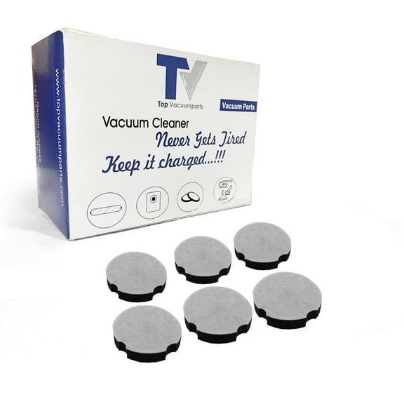 Replacement Part For Bissell Lightweight Upright 1520, 2112,15207 PowerForce Vacuum Cleaner Compact Filter (6-Pack) # 1604896/160-4896