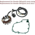 thumbnail image 5 of waltyotur Motorcycle Stator and Gasket Kit Replacement for Honda CRF450X 2005-2009 CRF 450 X 2012-2017, 5 of 6