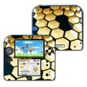 Mightyskins Protective Vinyl Skin Decal Cover for <mark>Nintendo</mark> 2DS wrap sticker skins Honeycomb