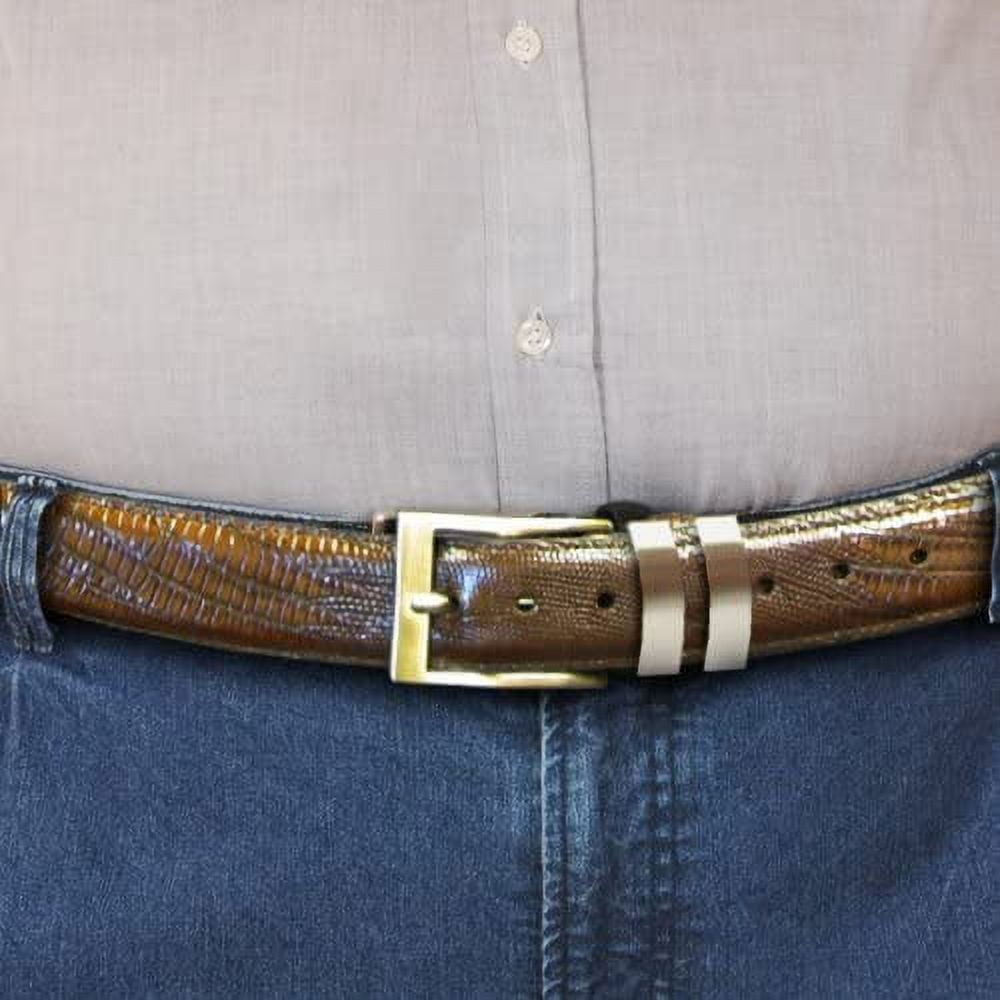 Vitorio BLACK BROWN Cross Mens Belts, Size: 46