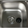 thumbnail image 3 of Juego de 4 tapones para bañera, tapón de goma para fregadero, tapón de drenaje con anillo colgante para bañera, cocina y baño, negro, 3 of 5