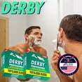 thumbnail image 2 of Cuchillas de afeitar ABS Derby Professional para maquinillas de afeitar rectas 100, 2 of 9