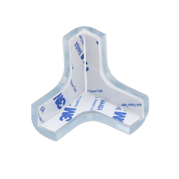 4/8/12/16 Uds. Mesa de protección de esquina de seguridad para bebés, protector de esquina de borde de silicona, cubierta de protección de escritorio anticolisión transparente Tan Jianjun unisex