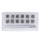 thumbnail image 1 of Tampons en cuir DIY Fabrication soignée Design de mode Motif original Outils d'estampage du cuir 12 Tampons Karaqusa, 1 of 4