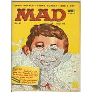 MAD Magazine Vintage Collectible #41 Sept 1958 Fine FN