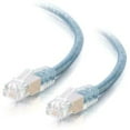 thumbnail image 4 of C2G Câble Modem Internet Haute Vitesse - Câble pour Téléphone - RJ-11 (m) vers RJ-11 (m) - 6 Pi - double Blindage - Moulé, Sans Accroc - Bleu transparent, 4 of 4
