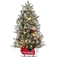 thumbnail image 5 of Lumiparty 2 Pcs 4.5FT Christmas Tree with 200 Lights & 8 Mode, Pre-Lit Artificial Desktop Xmas Tree, Christmas Decoration for Home, Office Holiday Decor, 5 of 5