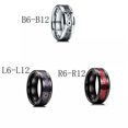 thumbnail image 3 of QQTDFG All Kinds Fashion Gear Shape Ring Men And Women's Universal Stainless Steel-Black-9, 3 of 7