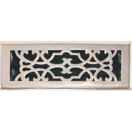 

Brass Accents A03-R6414-605 4 x 14 in. Victorian Register with Damper Polished Brass