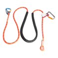 thumbnail image 3 of Outdoor Positioning Lanyard Climbing Protective Gear with Aluminum Alloy Lock Arborist Rappelling Rope 5M, 3 of 10