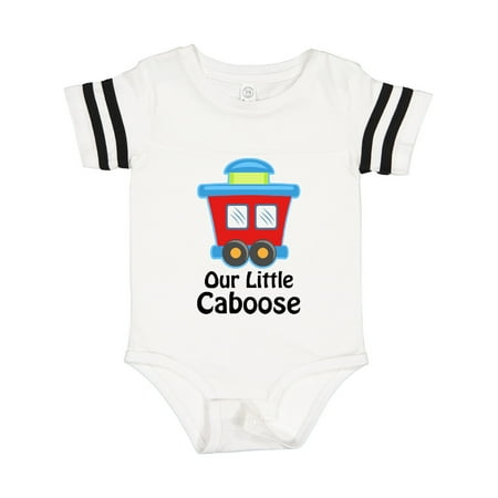 

Inktastic Train Our Little Caboose New Baby Gift Baby Boy or Baby Girl Bodysuit