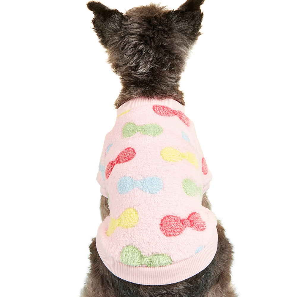 Winter Warm Fleece Sweater for Small Dog Girl Chihuahua Yorkies, Tiny
