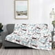 thumbnail image 2 of Fotbe Dachshund Dog Puppy Manta de Franela con Estampado, Manta Ultrasuave para Cama, Sofá, Auto, Hipoalergénica y Antibolitas-60"x50", 2 of 6
