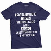 Men'S Funny Programmer T-Shirt Programming Code Coding Software Developer Tee Shirt