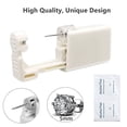 thumbnail image 2 of Ear Piercing Kit  4 Packs Self Ear Piercing Gun, Disposable Ear Pearcings Kit with 5mm Silver Earring Studs Safety Ear Piercing Gun Kit Tool, 2 of 5