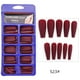 thumbnail image 1 of Uñas postizas, uñas postizas, regalos para mujeres, 100 piezas de uñas postizas mate, parches largos para decoración de uñas, caja de uñas completamente esmeriladas, uñas postizas, 1 of 2