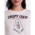 thumbnail image 4 of Diet Coke Women's Halloween Tee and Shorts Pajama Set by Grayson Social, 2-Piece, Sizes XS-3X, 4 of 5