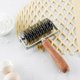 thumbnail image 3 of SZTXJ Stainless Steel Dough Lattice Top Cookie Pie Pizza Bread Pastry Crust Roller Cutter, Wooden Handle 13X20X5cm, 3 of 4