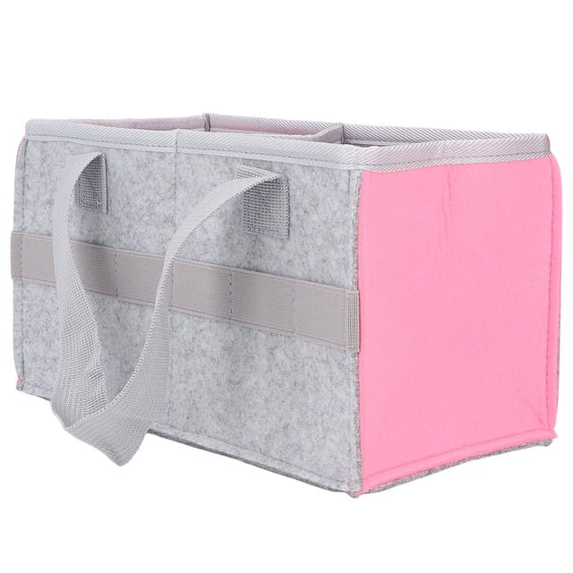 Felt Carrying for Player Starter Set, Portable Storage Bag with Divider, Foldable and Durable, Organizer for Audio Players