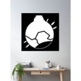 thumbnail image 2 of Timber Hearth Symbol Poster Wall Art, Modern Wall Decor, 30x30 UNFRAMED, 2 of 3