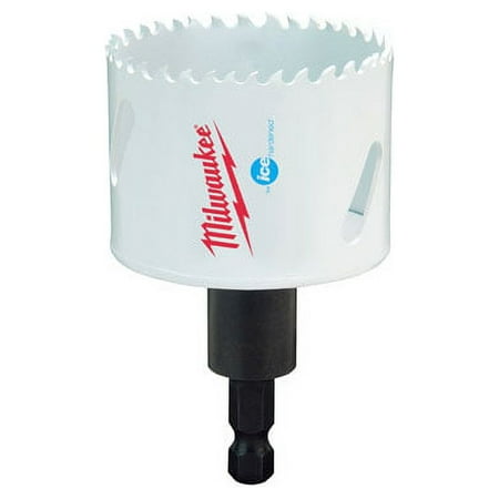 UPC: 0045242198665 | Milwaukee 49-56-9665 1-1/2  Hole Dozer Bi-Metal Hole Saw W/ 3/8  Arbor