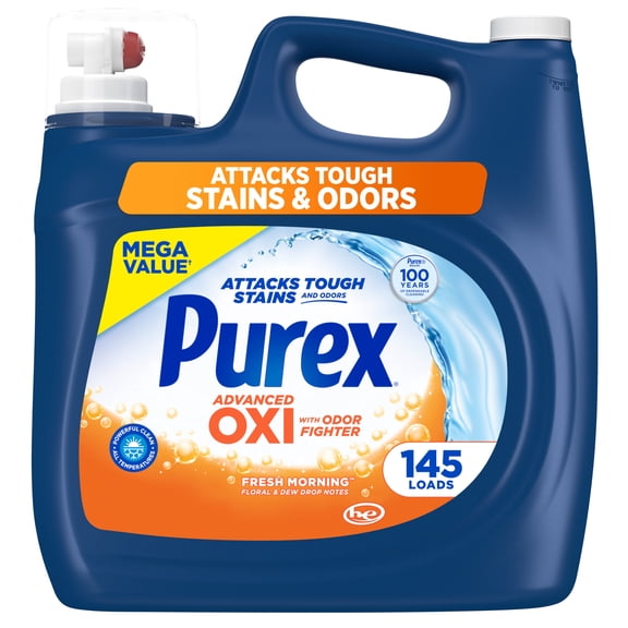 Purex Advanced Oxi with Odor Fighter, 199 fl oz, 145 loads