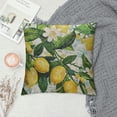 thumbnail image 2 of FUMJ  Lemon Throw Pillow Cover Fruits and Leaves Floral  Fabric for Couch Bed Sofa Car Waist Cushion Cover  Pillow Case, 2 of 5