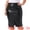 Black, variant on DARING DIVA Women's Plus Size Faux Leather High Waist Pencil Midi Skirts 1X Black