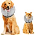 thumbnail image 1 of Collar protector hinchable para perros y gatos pequeños y medianos, evita que los animales se toquen los puntos M esquí esquí Gafas de esquí, 1 of 5
