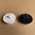 thumbnail image 1 of Rubber water plug white sink plug 3.8cm overflow hole rubber plug kitchen bathtub plug, 1 of 6