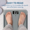 thumbnail image 4 of Health o meter Bluetooth Scale Body Analysis BMI Weight Tracking 440 lb Capacity Smart Connectivity, 4 of 8