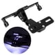 thumbnail image 5 of Soporte Telescópico Ajustable De Aleación De Aluminio Para Matrícula Con Luz Led (Negro) Eigraketly VI003413-00, 5 of 7