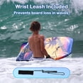 thumbnail image 3 of Wham-O 2 Pack 37 Inch Boogie Board, Body Board with Wrist Leash Fiberclad Cover Phuzion Core Crescent Tail for Ocean Kids 8+ Teens Adults - Beach, 3 of 7