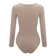 thumbnail image 4 of MITCOWBOY Justaucorps pour Femmes Manches Longues Justaucorps pour Femmes String Sculptant Body Shaper Shapewear pour Femmes Body Shaper pour Femmes Liquidation!, 4 of 7