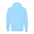 thumbnail image 5 of TQWQT Mens Solid Pullover Hoodie Drawstring Hooded Sweatshirt with Kangaroo Pocket and Ribbed Cuffs Casual Long Sleeve Basic Top Fall Clothes Sky Blue 3XL, 5 of 5
