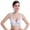 White, variant on SCSAlgin Women's Sexy Lace Bra Non Padded Underwire Unlined Bra Full Coverage Plus Size Lace Bralette