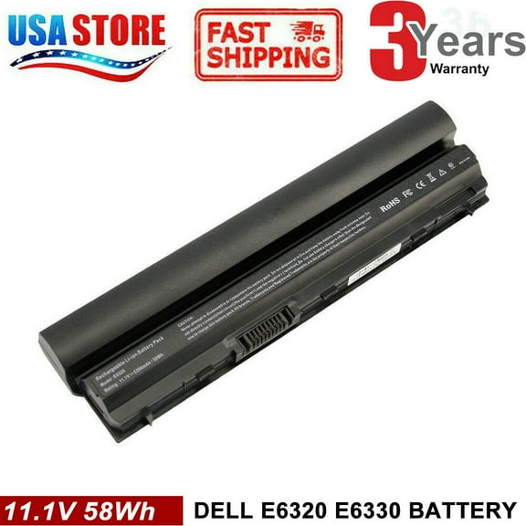 ZGBY 65Wh For Dell Latitude E6330 E6220 E6320 Battery 09K6P Y61Cv Rfjmw K2R82
