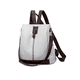 thumbnail image 1 of Mochila Antirrobo Para Dama De Piel Gris con Cafe, 1 of 3