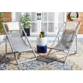 thumbnail image 2 of SAFAVIEH Rendi Relax Chair With Pillow, Grey/Beige, Set of 2, 2 of 11