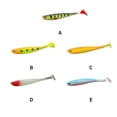 thumbnail image 3 of Cebo en forma de T Advancent 5 Uds Atractivo Sintético Reutilizable Pesca Naranja Verde Rojo, 3 of 6