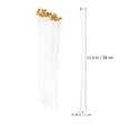 thumbnail image 2 of OULII 100Pcs Outdoor Plastic Flag Poles Hand Held for Table Flags and Advertising Flags, 2 of 8