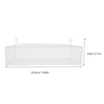 thumbnail image 2 of WEUVEB White Hanging Storage Basket for Shower and Bedside with Rustproof Iron Design, 2 of 7