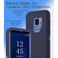 thumbnail image 4 of for Samsung Galaxy S9 Case,Shockproof Dropproof,Heavy Duty Protective Galaxy S9 Csae, 5.8 Inch (Drak Blue), 4 of 5