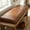 Chocolate Brown, variant on CINNI LEATHER Handmade Leather Bench Cushion Cover Premium Full Grain — Cognac Tan / 55x15x2 Inch