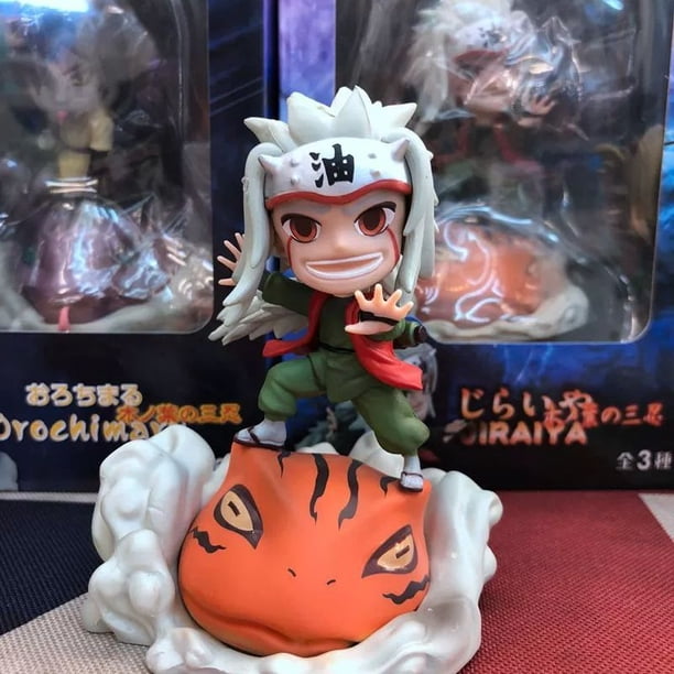 Figura de Anime de Naruto Jiraiya, modelo Ninja Hama Sennin Gk, estatua de Pvc, modelo de acción, colección de muñecas, juguetes para niños, regalos Fivean Figuras de anime
