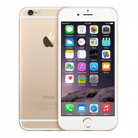 Refurbished Apple iPhone 6 64GB, Gold - AT&T (with 1 Year (Best Iphone For 13 Year Old)