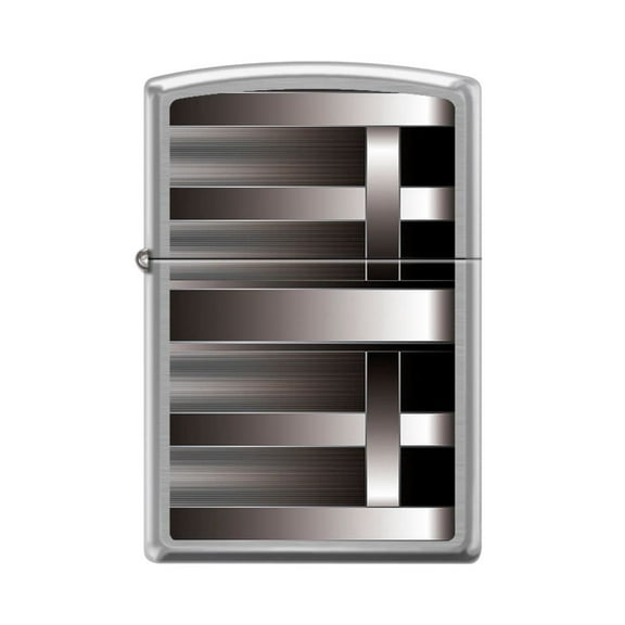 Zippo Lighter -Personalized Customize Message Engrave on Backside for Art Geometric Design Windproof Lighter